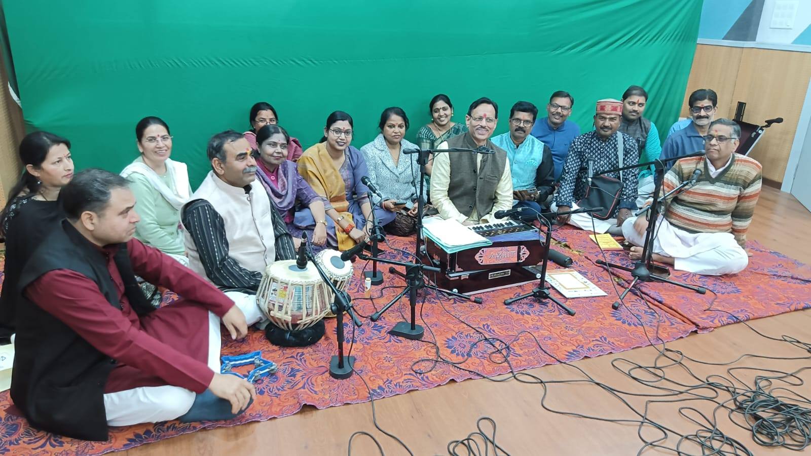 अखिल भारतीय बैठक का उद्घाटन संगीत विषय कार्यशाला 